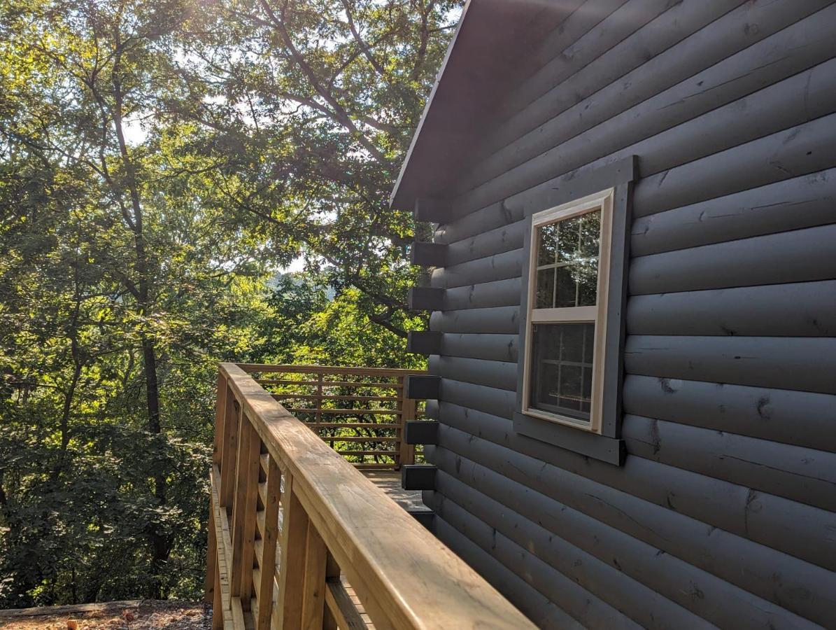 Cabin #6 With Hot Tub Deck And Sunset View At Loblolly Pines Apartment Eureka Springs Exterior foto