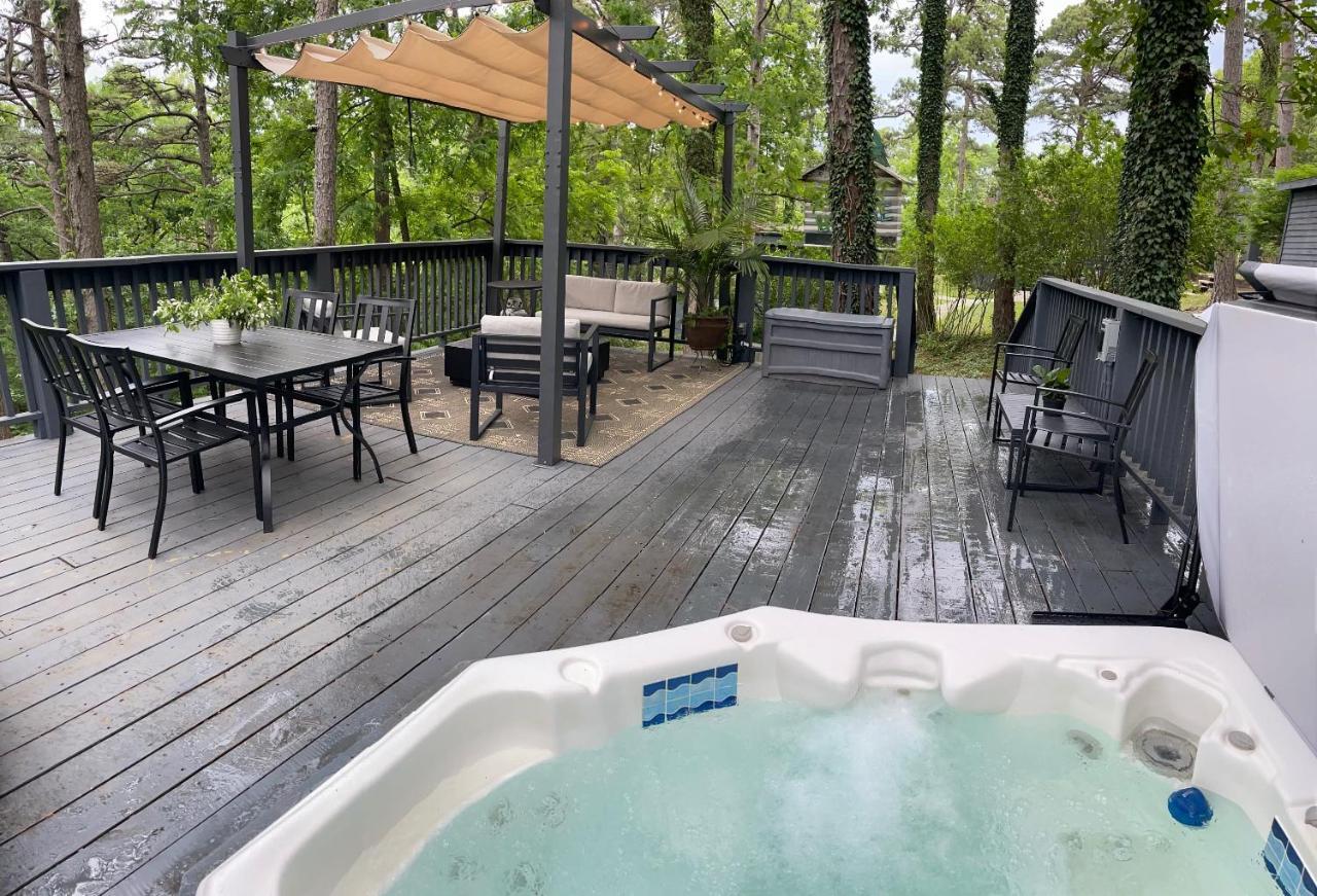 Cabin #6 With Hot Tub Deck And Sunset View At Loblolly Pines Apartment Eureka Springs Exterior foto