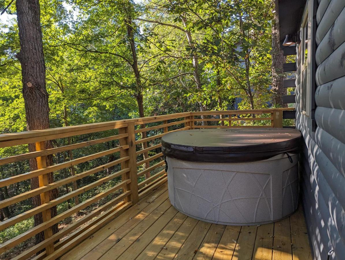 Cabin #6 With Hot Tub Deck And Sunset View At Loblolly Pines Apartment Eureka Springs Exterior foto